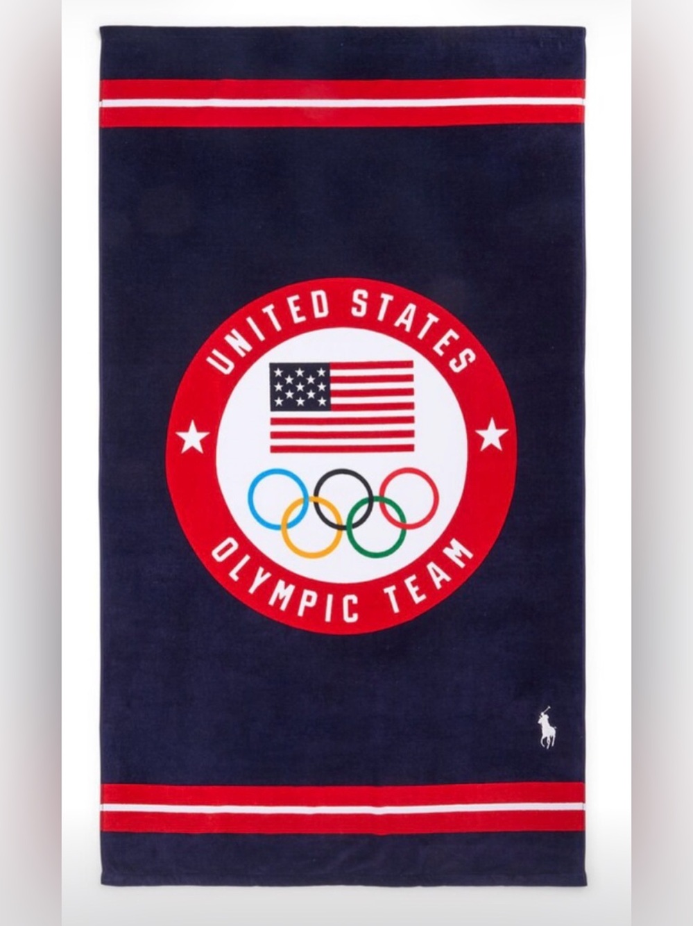 Polo Ralph Lauren Team USA 2024 Summer Olympics 40" x 70" Beach Towel New NWT